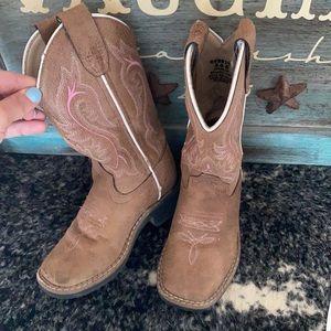 Old west girls boots